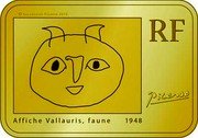 France 5000 Euro Pablo Picasso 2010 Proof KM# 1709 AFFICHE VALLAURIS, FAUNE 1948 PICASSO RF coin obverse