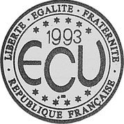 France ECU (France) X# 63 LIBERTE EGALITE FRATERNITE REPUBLIQUE FRANÇAISE ECU 1993 coin obverse France ECU (France) X# 63 LIBERTE EGALITE FRATERNITE REPUBLIQUE FRANÇAISE ECU 1993 coin obverse