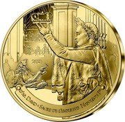 France 1/4 Euro (Coronation of Napoleon) KM# 2938 2021 D'AP. DAVID SACRE DE L'EMPEREUR NAPOLEON IER coin reverse France 1/4 Euro (Coronation of Napoleon) KM# 2938 2021 D'AP. DAVID SACRE DE L'EMPEREUR NAPOLEON IER coin reverse