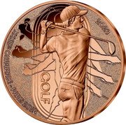 France 1/4 Euro Olympic Games in Paris. Golf 2023  KM# 3127 2023 PARIS 2024 - XXXIIIE OLYMPIADE GOLF coin reverse France 1/4 Euro Olympic Games in Paris. Golf 2023  KM# 3127 2023 PARIS 2024 - XXXIIIE OLYMPIADE GOLF coin reverse