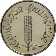 France 1 Centime (Piedfort) KM# P412 RÉPUBLIQUE FRANÇAISE coin reverse France 1 Centime (Piedfort) KM# P412 RÉPUBLIQUE FRANÇAISE coin reverse