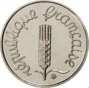 France 1 Centime (Piedfort) KM# P386 RÉPUBLIQUE FRANÇAISE coin reverse France 1 Centime (Piedfort) KM# P386 RÉPUBLIQUE FRANÇAISE coin reverse