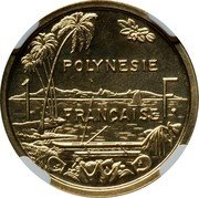 France 1 Franc Piedfort 1979 KM# P12 POLYNESIE 1 F FRANÇAISE coin reverse France 1 Franc Piedfort 1979 KM# P12 POLYNESIE 1 F FRANÇAISE coin reverse