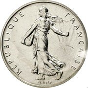 France 1 Franc (O. Roty - Piedfort) KM# P732 REPUBLIQUE FRANÇAISE O.ROTY coin obverse France 1 Franc (O. Roty - Piedfort) KM# P732 REPUBLIQUE FRANÇAISE O.ROTY coin obverse