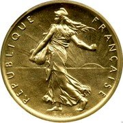 France 1 Franc O. Roty - Piedfort 1981 KM# P701 REPUBLIQUE FRANÇAISE O.ROTY coin obverse France 1 Franc O. Roty - Piedfort 1981 KM# P701 REPUBLIQUE FRANÇAISE O.ROTY coin obverse