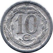 France 10 Centimes (Department of Deux-Sevres) 10 CMES THEVENON coin reverse France 10 Centimes (Department of Deux-Sevres) 10 CMES THEVENON coin reverse