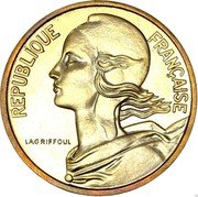 France 10 Centimes (Essai - Piedfort) KM# PE338 REPUBLIQUE FRANÇAISE LAGRIFFOUL coin obverse France 10 Centimes (Essai - Piedfort) KM# PE338 REPUBLIQUE FRANÇAISE LAGRIFFOUL coin obverse