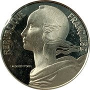 France 10 Centimes (Piedfort) REPUBLIQUE FRANÇAISE LAGRIFFOUL coin obverse France 10 Centimes (Piedfort) REPUBLIQUE FRANÇAISE LAGRIFFOUL coin obverse