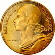 France 10 Centimes (Piedfort) KM# P392 REPUBLIQUE FRANÇAISE LAGRIFFOUL coin obverse France 10 Centimes (Piedfort) KM# P392 REPUBLIQUE FRANÇAISE LAGRIFFOUL coin obverse