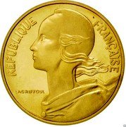 France 10 Centimes (Piedfort) KM# P418 REPUBLIQUE FRANÇAISE LAGRIFFOUL coin obverse France 10 Centimes (Piedfort) KM# P418 REPUBLIQUE FRANÇAISE LAGRIFFOUL coin obverse