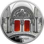 Niue 10 Dollars Romanesque Art 2014 mw Proof ROMANESQUE ART coin reverse Niue 10 Dollars Romanesque Art 2014 mw Proof ROMANESQUE ART coin reverse