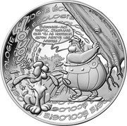 France 10 Euro Asterix. Ecology 2022  ÉCOLOGIE ©2022 LES ÉDITIONS ALBERT RENÉ PARDONNE-MOI IDÉFIX. J'OUBLIAIS QUE TU AS HORREUR QU'ON ABATTE LES ARBRES ! HOUOUOUOU coin reverse France 10 Euro Asterix. Ecology 2022  ÉCOLOGIE ©2022 LES ÉDITIONS ALBERT RENÉ PARDONNE-MOI IDÉFIX. J'OUBLIAIS QUE TU AS HORREUR QU'ON ABATTE LES ARBRES ! HOUOUOUOU coin reverse
