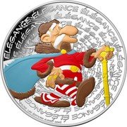 France 10 Euro Asterix. Elegance 2022  ÉLÉGANCE ©2022 LES ÉDITIONS ALBERT RENÉ coin reverse France 10 Euro Asterix. Elegance 2022  ÉLÉGANCE ©2022 LES ÉDITIONS ALBERT RENÉ coin reverse