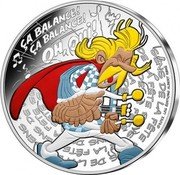 France 10 Euro (Asterix. Party Spirit) SENS DE LA FÊTE ÇA BALANCE ! ÇA BALANCE ! OH, OUI ! ©2022 LES ÉDITIONS ALBERT RENÉ coin reverse France 10 Euro (Asterix. Party Spirit) SENS DE LA FÊTE ÇA BALANCE ! ÇA BALANCE ! OH, OUI ! ©2022 LES ÉDITIONS ALBERT RENÉ coin reverse