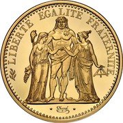 France 10 Francs Hercules 1971 KM# P436 LIBERTE EGALITE FRATERNITE DUPRÉ coin reverse France 10 Francs Hercules 1971 KM# P436 LIBERTE EGALITE FRATERNITE DUPRÉ coin reverse