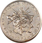 France 10 Francs Piedfort 1979 KM# P648 REPUBLIQUE FRANÇAISE RF MATHIEU 1979 coin obverse