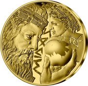 France 100 Euro (Myths and Wealth. King Midas) MIDAS RF 2023 coin reverse