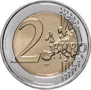 France 2 Euro Tree 2022  KM# 3065 2 EURO LL coin reverse France 2 Euro Tree 2022  KM# 3065 2 EURO LL coin reverse