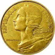 France 20 Centimes (Piedfort) KM# Pn692 REPUBLIQUE FRANÇAISE LAGRIFFOUL coin obverse France 20 Centimes (Piedfort) KM# Pn692 REPUBLIQUE FRANÇAISE LAGRIFFOUL coin obverse