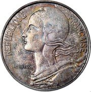 France 20 Centimes Piedfort 1962 KM# P348 REPUBLIQUE FRANÇAISE LAGRIFFOUL coin obverse France 20 Centimes Piedfort 1962 KM# P348 REPUBLIQUE FRANÇAISE LAGRIFFOUL coin obverse