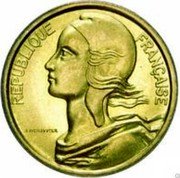 France 20 Centimes (Pre series by Lagriffoul) REPUBLIQUE FRANÇAISE LAGRIFFOUL coin obverse France 20 Centimes (Pre series by Lagriffoul) REPUBLIQUE FRANÇAISE LAGRIFFOUL coin obverse