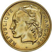 France 20 Francs Essai by Guzman 1950  KM# Pn113 REPVBLIQVE FRANÇAISE A. GUZMAN coin obverse France 20 Francs Essai by Guzman 1950  KM# Pn113 REPVBLIQVE FRANÇAISE A. GUZMAN coin obverse