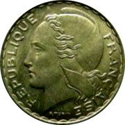 France 20 Francs (Trial) KM# Pn114 LIBERTE EGALITE FRATERNITE ESSAI 20 FRANCS 1950 coin obverse France 20 Francs (Trial) KM# Pn114 LIBERTE EGALITE FRATERNITE ESSAI 20 FRANCS 1950 coin obverse