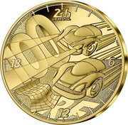 France 200 Euro (Centenary 24 Hours of Le Mans) 2023 200 € coin obverse