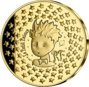 France 200 Euro (The Little Prince) LLP © LE PETIT PRINCE RF coin obverse France 200 Euro (The Little Prince) LLP © LE PETIT PRINCE RF coin obverse