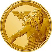 Niue 25 Dollars Wonder Woman Classic 2023 1/4 OZ 9999 FINE GOLD WONDER WOMAN TM & © DC (S23) WWᴛᴍ coin reverse Niue 25 Dollars Wonder Woman Classic 2023 1/4 OZ 9999 FINE GOLD WONDER WOMAN TM & © DC (S23) WWᴛᴍ coin reverse