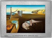France 250 Euro The Persistence of Memory by Dali 2021  Proof KM# 3042 LA PERSISTANCE DE LA MÉMOIRE DALI 2021 coin reverse