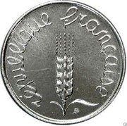 France 5 Centimes (Essai Piedfort) KM# PE335 RÉPUBLIQUE FRANÇAISE coin reverse