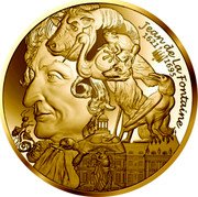 France 5 Euro (400th Anniversary of the Birth of Jean de La Fontaine) KM# 2946 JEAN DE LA FONTAINE 1621 1695 2021 coin reverse France 5 Euro (400th Anniversary of the Birth of Jean de La Fontaine) KM# 2946 JEAN DE LA FONTAINE 1621 1695 2021 coin reverse