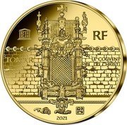 France 5 Euro (Magellan and Art Manuelin) KM# 2947 UNESCO FR TOMAR LE COUVENT DU CHRIST 2021 coin obverse France 5 Euro (Magellan and Art Manuelin) KM# 2947 UNESCO FR TOMAR LE COUVENT DU CHRIST 2021 coin obverse