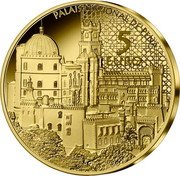 France 5 Euro (National palace of Sintra) 5 EURO PALAIS NATIONAL DE PENA coin reverse