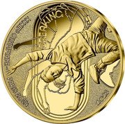 France 50 Euro (Olympic Games in Paris. Breakdancing) XXXIIIE OLYMPIADE - PARIS 2024 2023 BREAKING coin reverse