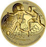 France 50 Euro The Paralympic Games in Paris. Five-a-side Football 2022  Proof 2022 PARIS 2024 - JEUX PARALYMPIQUES CECI- FOOT coin reverse France 50 Euro The Paralympic Games in Paris. Five-a-side Football 2022  Proof 2022 PARIS 2024 - JEUX PARALYMPIQUES CECI- FOOT coin reverse