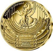 France 50 Euro (Olympic Games in Paris. Garnier Opera) XXXIIIE OLYMPIADE - PARIS 2024 OPÉRA GARNIER 2022 coin reverse France 50 Euro (Olympic Games in Paris. Garnier Opera) XXXIIIE OLYMPIADE - PARIS 2024 OPÉRA GARNIER 2022 coin reverse