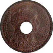 France 1 Centime (Essai) REPUBLIQUE FRANÇAISE DANIEL-DUPUIS coin obverse