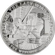 Niue 1 Dollar (The Witcher. The Last Wish) THE LAST WISH THE WITCHER BOOK SERIES coin reverse Niue 1 Dollar (The Witcher. The Last Wish) THE LAST WISH THE WITCHER BOOK SERIES coin reverse
