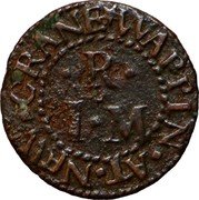UK 1 Farthing (London Wapping. Queen's Head) R I M WAPPIN AT NEW CRANE coin reverse UK 1 Farthing (London Wapping. Queen's Head) R I M WAPPIN AT NEW CRANE coin reverse