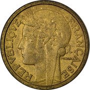 France 1 Franc (Essai by Morlon) KM# EB64 REPUBLIQUE FRANÇAISE MORLON coin obverse France 1 Franc (Essai by Morlon) KM# EB64 REPUBLIQUE FRANÇAISE MORLON coin obverse