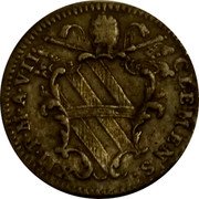 Italy 1 Grosso (Clement XII) KM# 881a CLEMENS XII P M A VII coin obverse Italy 1 Grosso (Clement XII) KM# 881a CLEMENS XII P M A VII coin obverse