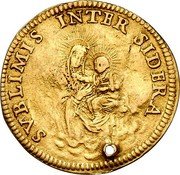 Italy 1 Scudo (Madonna and Child) KM# 375a SVBLIMIS INTER SIDERA coin reverse Italy 1 Scudo (Madonna and Child) KM# 375a SVBLIMIS INTER SIDERA coin reverse
