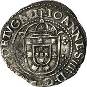 Portugal 1 Tostao (Joao IV 1st Series. Lisbon) IOANNES IIII D G REX PORTVGALIE coin obverse Portugal 1 Tostao (Joao IV 1st Series. Lisbon) IOANNES IIII D G REX PORTVGALIE coin obverse