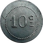France 10 Centimes (Bourg-en-Bresse) 10 C coin obverse France 10 Centimes (Bourg-en-Bresse) 10 C coin obverse