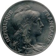 France 10 Centimes (Daniel-Dupuis Essai) REPUBLIQUE FRANCAISE coin obverse