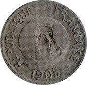 France 10 Centimes Daniel-Dupuis 1905  Proof REPUBLIQUE FRANCAISE 1905 coin obverse France 10 Centimes Daniel-Dupuis 1905  Proof REPUBLIQUE FRANCAISE 1905 coin obverse
