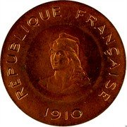 France 10 Centimes (Essai by Francois Rude) REPUBLIQUE FRANCAISE 1910 coin obverse France 10 Centimes (Essai by Francois Rude) REPUBLIQUE FRANCAISE 1910 coin obverse