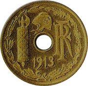 France 10 Centimes Essai by Pillet 1913  RF 1913 coin obverse France 10 Centimes Essai by Pillet 1913  RF 1913 coin obverse
